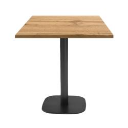 Restootab - Table 70x70cm - modèle Round chene armor - marron TB-ROU-7070M-CH.ARM_0
