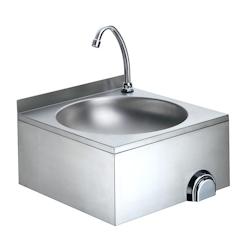 Vaiotec EASYLINE lave-mains avec commande au genou - 40x40 - inox 10063_0