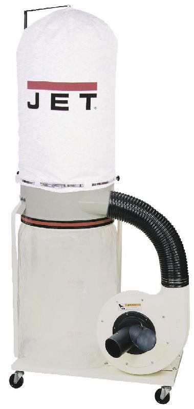 Aspirateur à copeaux de bois Vortex 1620m³/h 1,1 kW 230V 30 µm Jet DC-1100A-M_0