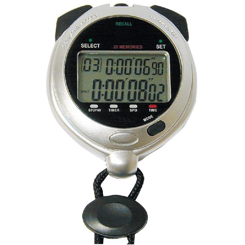Chronomètre digital 20 mémoires_0