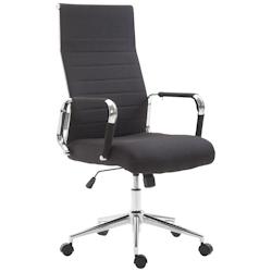 CLP Fauteuil de bureau Kolumbus tissu Noir - noir textile 191943101_0