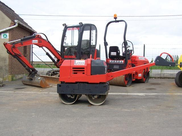 Compacteur à main diesel en location, utilisée pour le compactage de couches minces sur granulats - ROU650_0