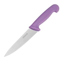 Couteau de cuisinier Hygiplas violet 16cm - EQFX116_0