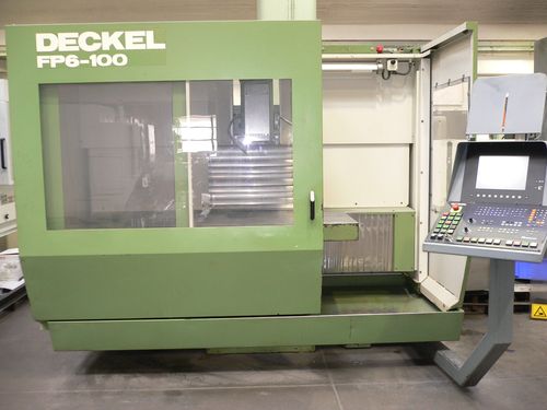 Fraiseuse Deckel FP6-100 - CN Heidenhain TNC 415 - table 1200x600 - courses X1000 Y600 Z550 - broche SK40 - vitesse 5000 tours/min_0