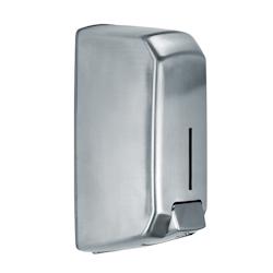 Rossignol - Distributeur de savon manuel en inox (18-10) 1,1L CLARA - inox brossé - argenté Acier inoxydable 18/10 52545_0