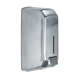 CLARA - Distributeur de savon manuel en inox (18/10) 1,1L - 52545 - ROSSIGNOL - gris inox 52545_0