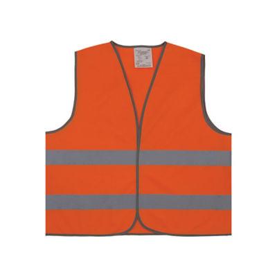 Gilet de signalisation 2 bandes orange XL_0