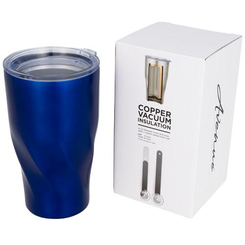 Gobelet isotherme Hugo 470ml - double paroi en acier inoxydable avec isolation en cuivre_0