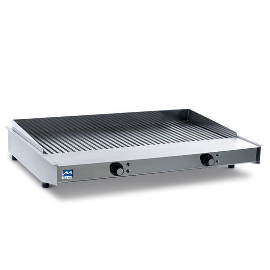 Gril électrique de table avec 2 zones de chauffage, surface du gril 770x470 mm - AJZ0051_0