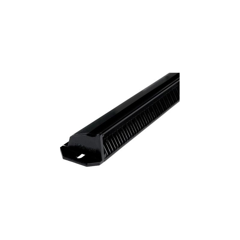 Grille extérieure auto-réglable hauteur 35mm longueur 475mm noir - RENSON - 9097 - 373695_0