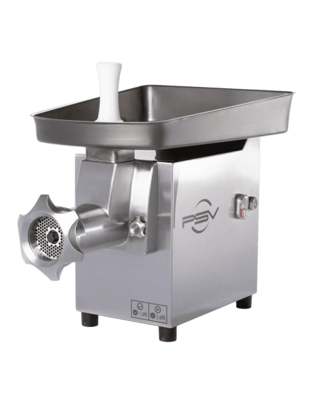 Hachoir à viande professionnel double coupe PSV DRC 32 - Inox AISI 304 - Moteur 3 CH - Référence : DRC32_0