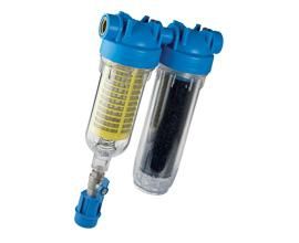 Hydra Rainmaster Duo RAH/LA - Filtres d'eau de pluie autonettoyants - Atlas Filtri - Filetage en laiton et plastique_0