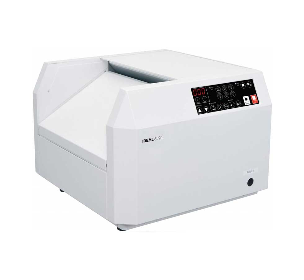 Ideal 8590 - Agrafeuse plieuse professionnelle pour brochures jusqu'à 64 pages - Formats B7 à A3_0