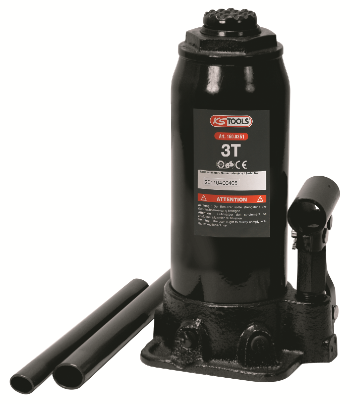 KSTOOLS - Cric bouteille 3 tonnes - Modèle 160.0351_0