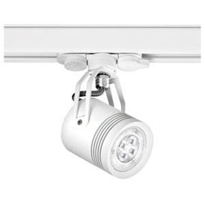 Spot LED LEM 4,8W 3000K 27° - Rail 3 allumages - Aluminium anodisé blanc, orientable_0