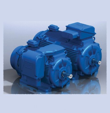 Moteurs asynchrones haute tension WEG - Série W22 - Puissance 90 à 440 kW - Tension 1200 à 6600 V_0