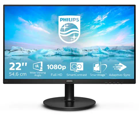 PHILIPS 221V8A/00 Monitor 21.5inch FHD 75Hz 4ms_0