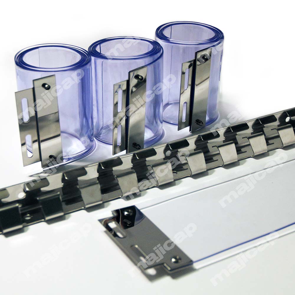 Porte à lanières en kit - pose facile - inox - différents types de lanières_0