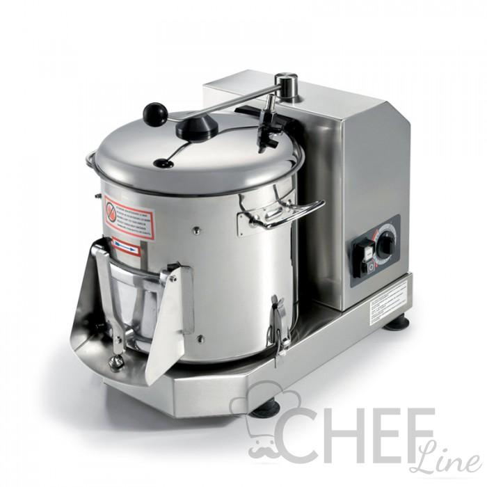 Ppr 6 mn - Éplucheuse professionnelle à pommes de terre Chefook - 6 kg / 10 L - Acier inoxydable AISI 304 - 320 tours/min_0
