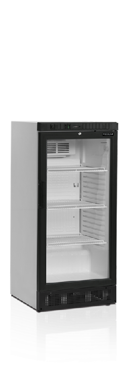 Réfrigérateur à boissons - Gamme SCU - Armoire vitrée réversible avec éclairage LED et froid ventilé_0