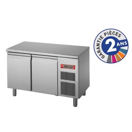Soubassement réfrigéré positif 140L - Baron BR12CP01 - inox AISI 304 - température -2°C à +10°C_0