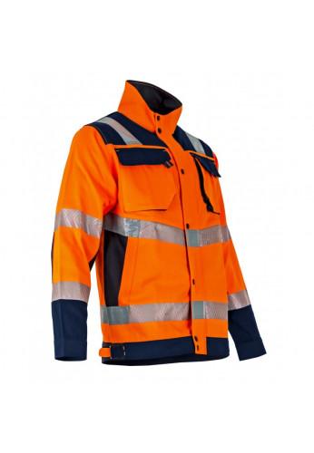 Veste haute visibilité orange Ampoule - Norme EN ISO 20471 : 2013 + A1 : 2016 - Classe 2_0