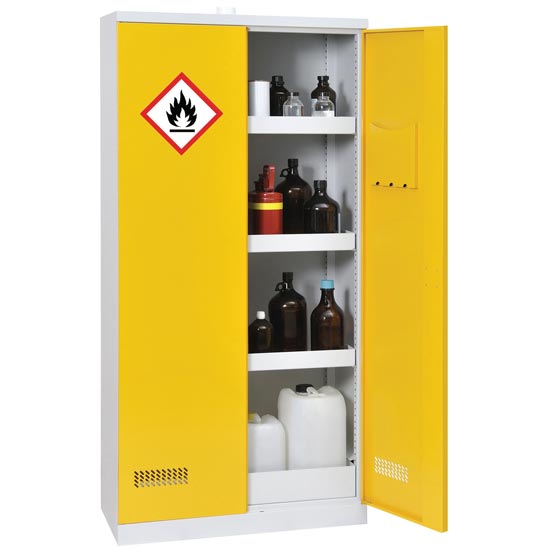 Armoire haute à extincteur CO2 à 2 portes - EXTINCTA - Réf NOVEXT 02195 - BIOLAB_0