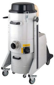 Aspirateur industriel triphasé Mistral - motorisation 1800 à 3000W - cuve 20 à 35L - filtre étoile polyester_0