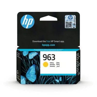 Cartouche encre HP 963 Officejet Pro jaune pour imprimante jet d'encre_0