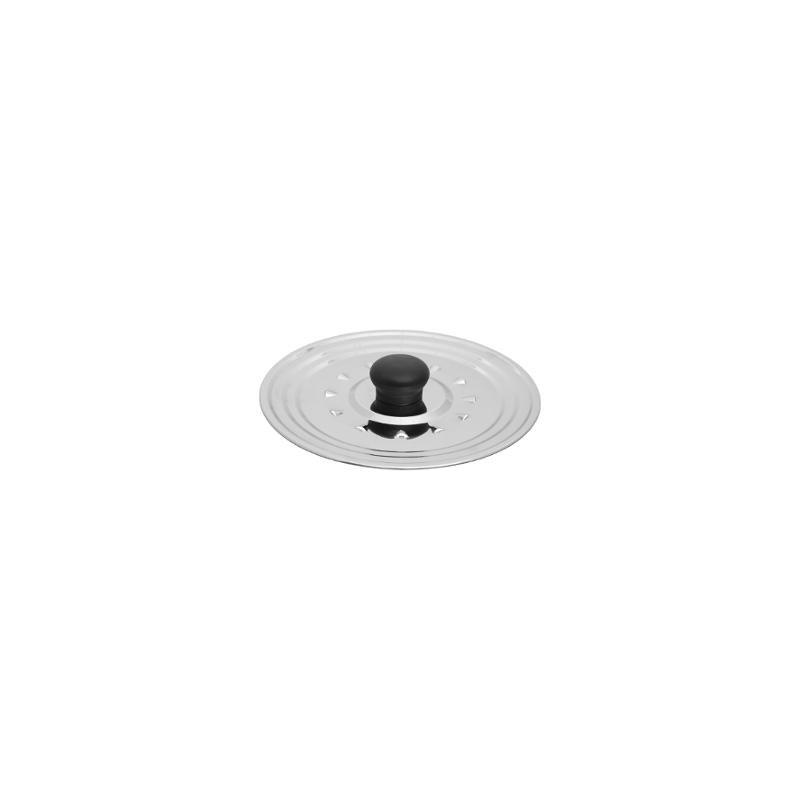 Couvercle de cuisson universel en inox - 16/18/20 cm - Argent - Pratique et tendance_0