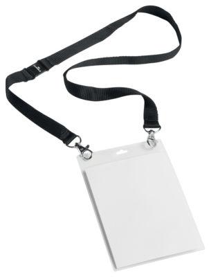 Durable Kit porte-badge évènementiel A6 - Lacet textile Noir - Lot de 10_0
