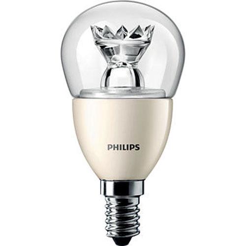 Ampoule LED E14 MASTER Sphérique LEDluster 6,2W=40W /827 Claire 230V Dimmable Philips - Éclairage décoratif et économique_0
