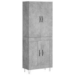 Helloshop26 - Buffet bahut commode armoire meuble de rangement organisateur cuisine salle de séjour salon haut 69,5 x 34 x 180 cm 02_0034580 - 300021_0