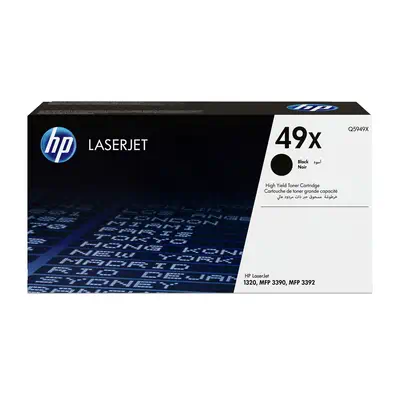 HP 49X toner LaserJet noir grande capacité authentique_0