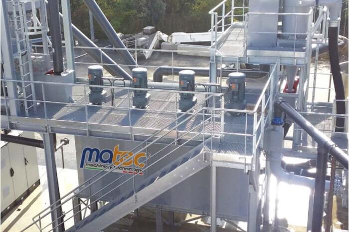 Installation de lavage Matec ATTRITEC - capacité de 100 à 1300 m3 - puissance de 11 à 66 kW_0