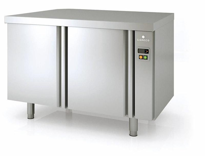 Meuble pâtissier professionnel 800 négatif groupe à distance 2 portes pleines - MCPP-120_0