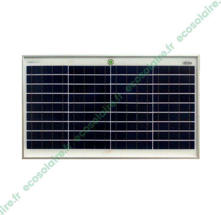 PANNEAU SOLAIRE 30WC 12V GOLDI030PM AUCUNE_0