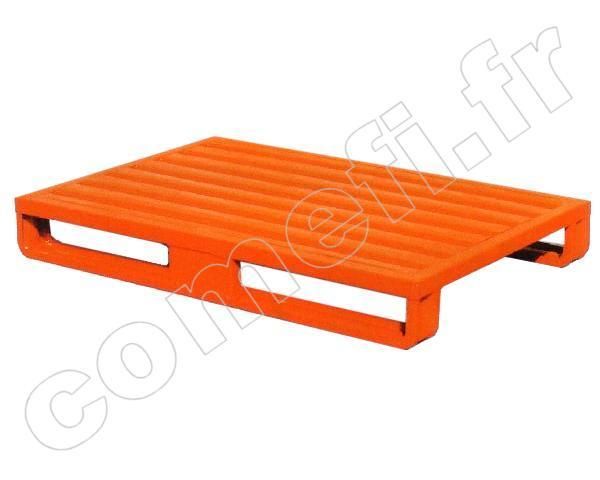 PL060 - PALETTE TUBULAIRE 1500KG / 2 PATINS