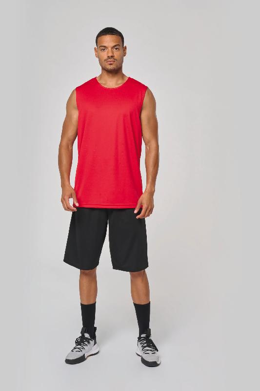 Short réversible basket-ball unisexe - 100% polyester - Réf : PA162 - PROACT_0