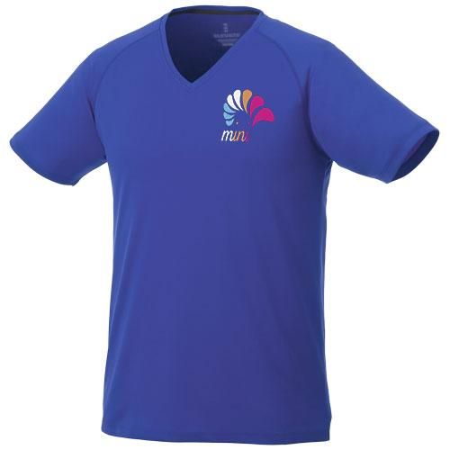 T-shirt Cool Fit manches courtes - col V homme Amery 39025445 - polyester respirant 145 g/m²_0