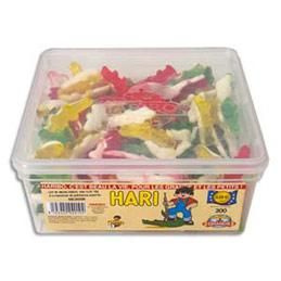 TUBE DE 200 BONBONS CROCODILE HARIBO