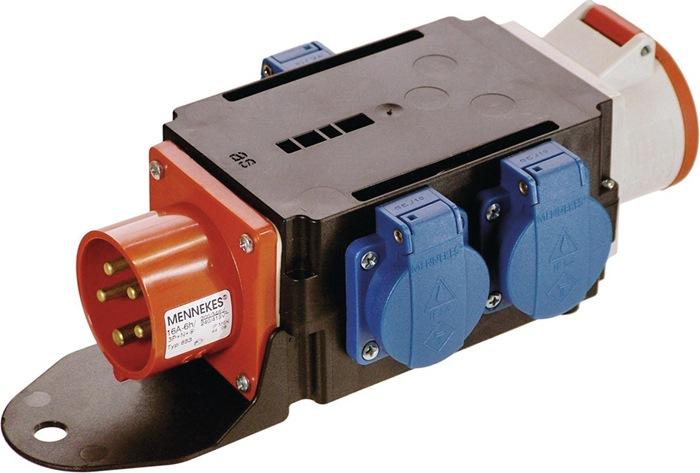Adaptateur CEE Mixo Brigach - Fiche CEE 400V 16A 5 Pôles IP44 - AS-Schwabe_0