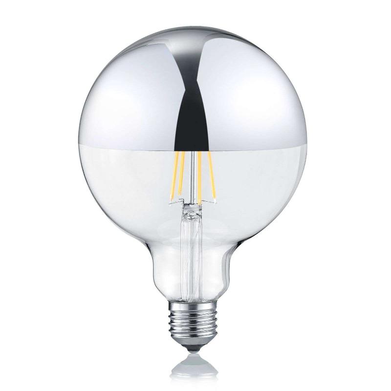TRIO LIGHTING AMPOULE LED E27 G125 7W 2.700K INTENSITÉ VARIABLE TÊTE MIROIR