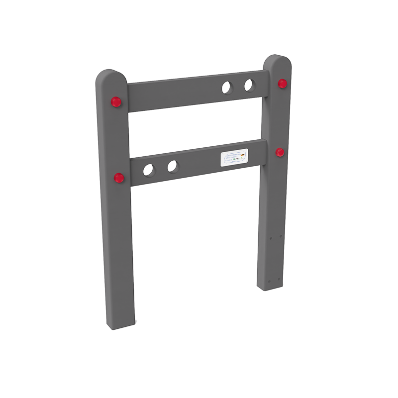 Appui vélos UBICUITY® - L. 960 mm - UB-BV-01 - Hauteur hors-sol 900 mm - Gris argenté_0