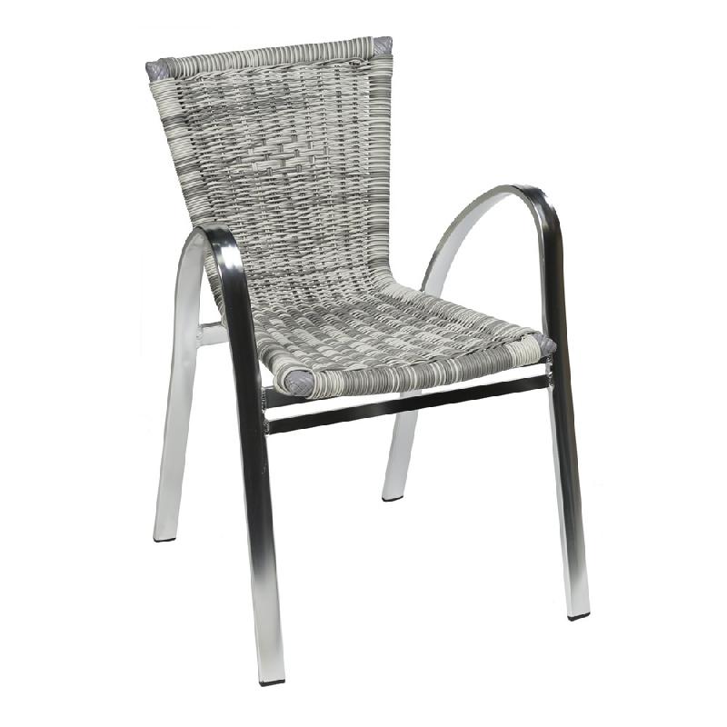 Fauteuil aluminium tressé - Barbade - Stamp_0