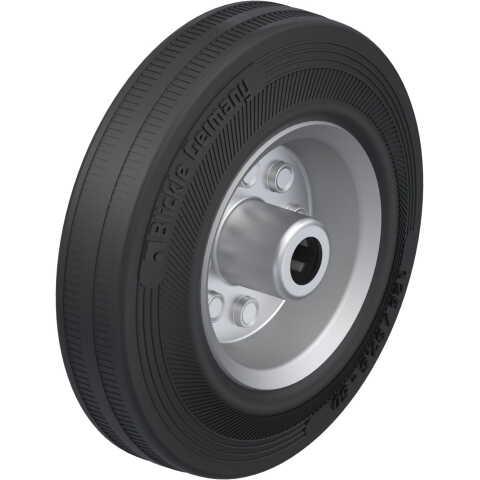 BLICKLE - ROUE Ø 125MM BANDAGE CAOUTCHOUC SBR 100KG - VE 125/12R