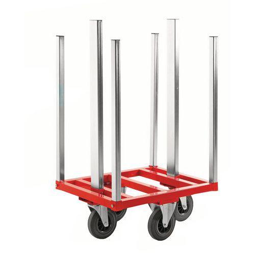 CHARIOT DE STOCKAGE DE PALETTE L800XL600XH1215 MM - KONGAMEK