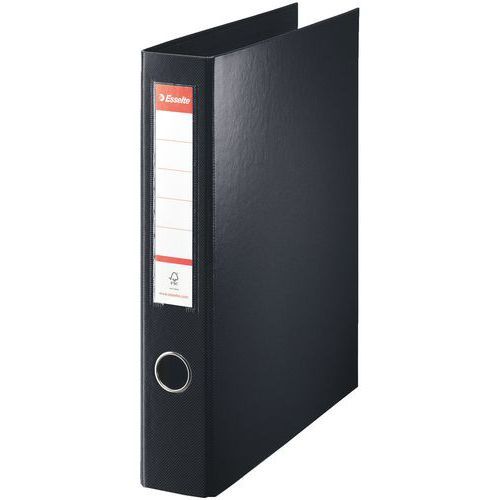 CLASSEUR 4 ANNEAUX DIAMÈTRE 40 MM NOIR - ESSELTE