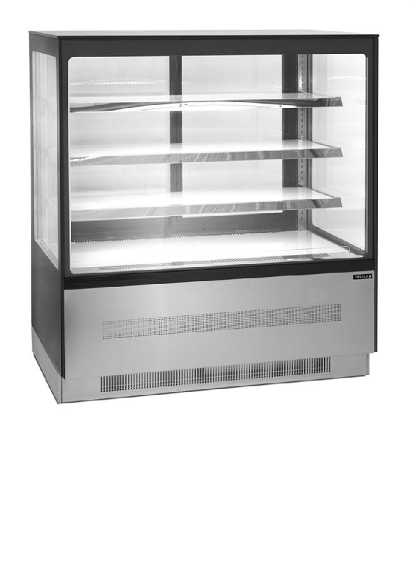 Comptoirs réfrigérés - gamme LPD-3F - vitre double vitrage plane - éclairage LED - froid ventilé_0