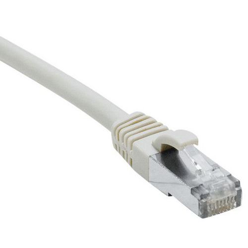 CORDON RJ45 CATÉGORIE 6 S/FTP LSOH SNAGLESS GRIS - 20 M - CUC